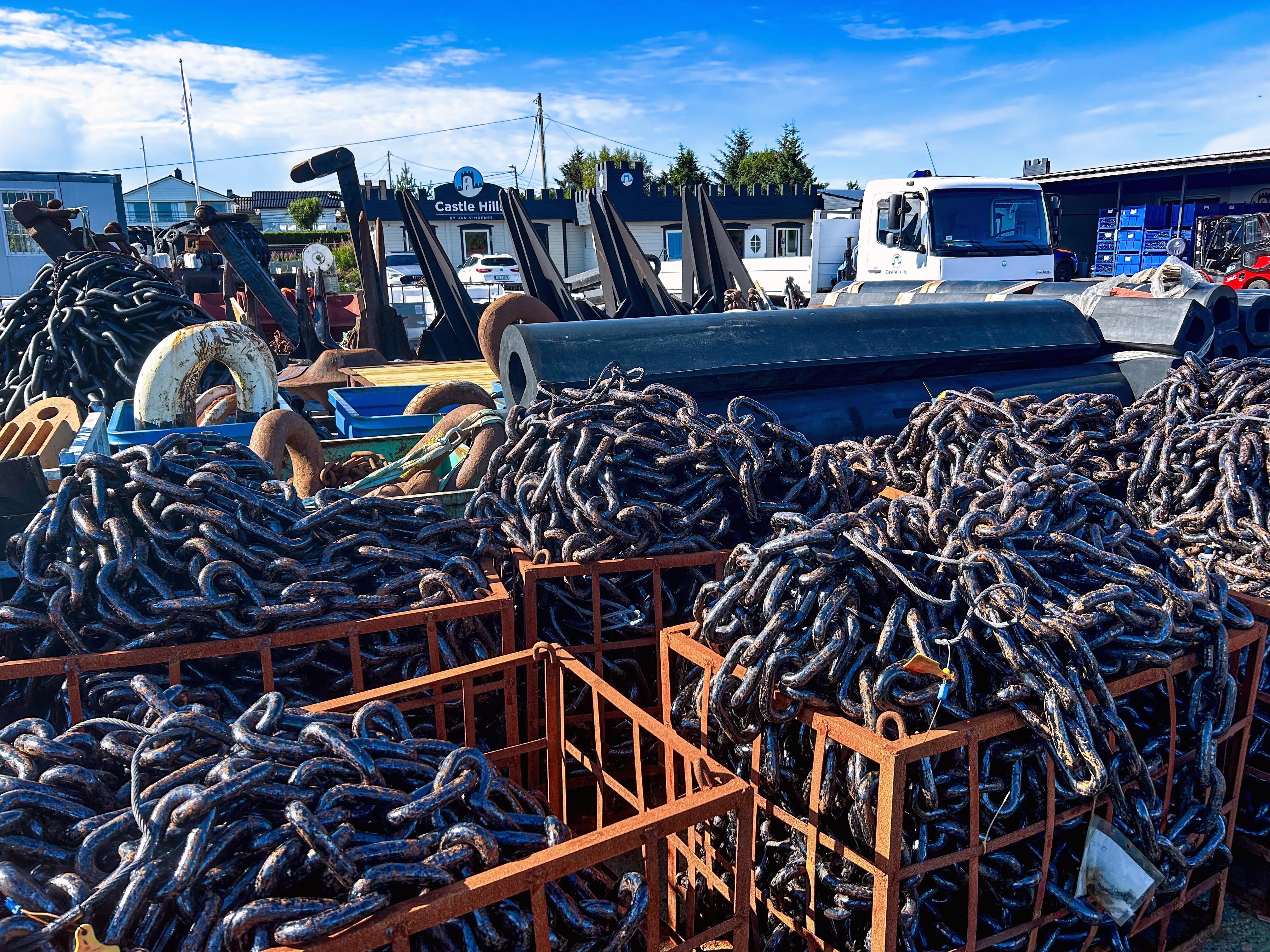Kjetting til Fiskeoppdrett