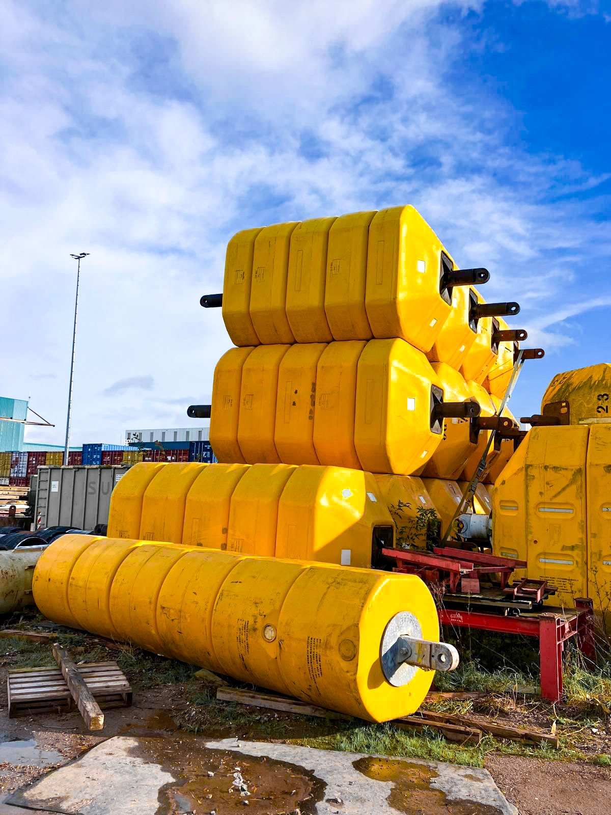 Brukt unvervanns modulær bøye